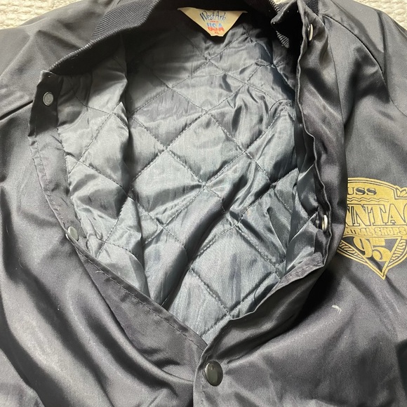 Vintage Men’s USS Minntac Central Shop Bomber - Picture 7 of 13